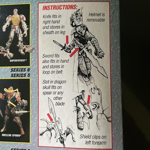 Total Chaos: Dragon Blade Ultra Action Figure - Picture 11 of 12